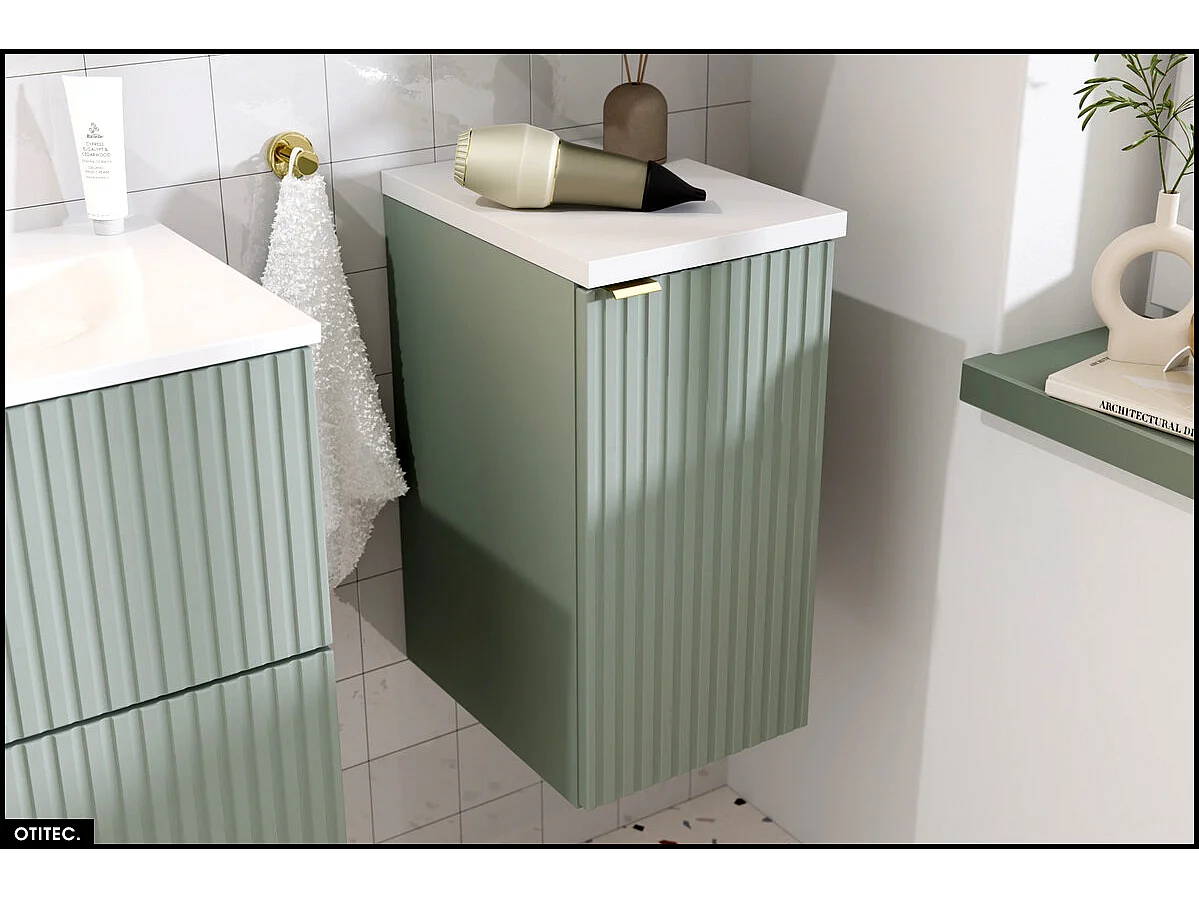 Meuble sous vasque - 30 cm - 1 porte - ROSEAU