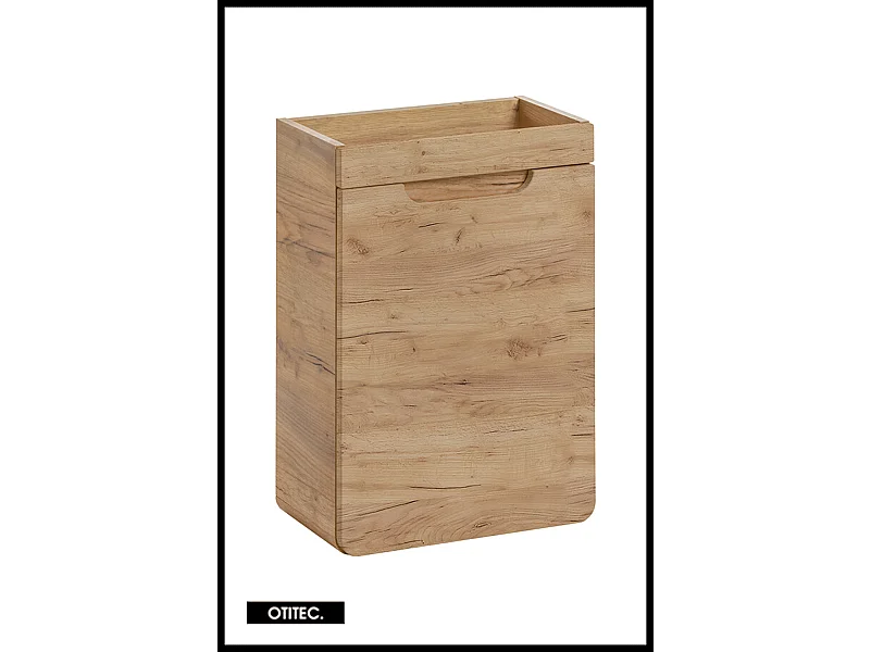 Meuble sous vasque de 40 cm - Oak - 1 porte - PASTI