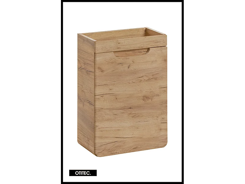 Meuble sous vasque de 40 cm - Oak - 1 porte - PASTI