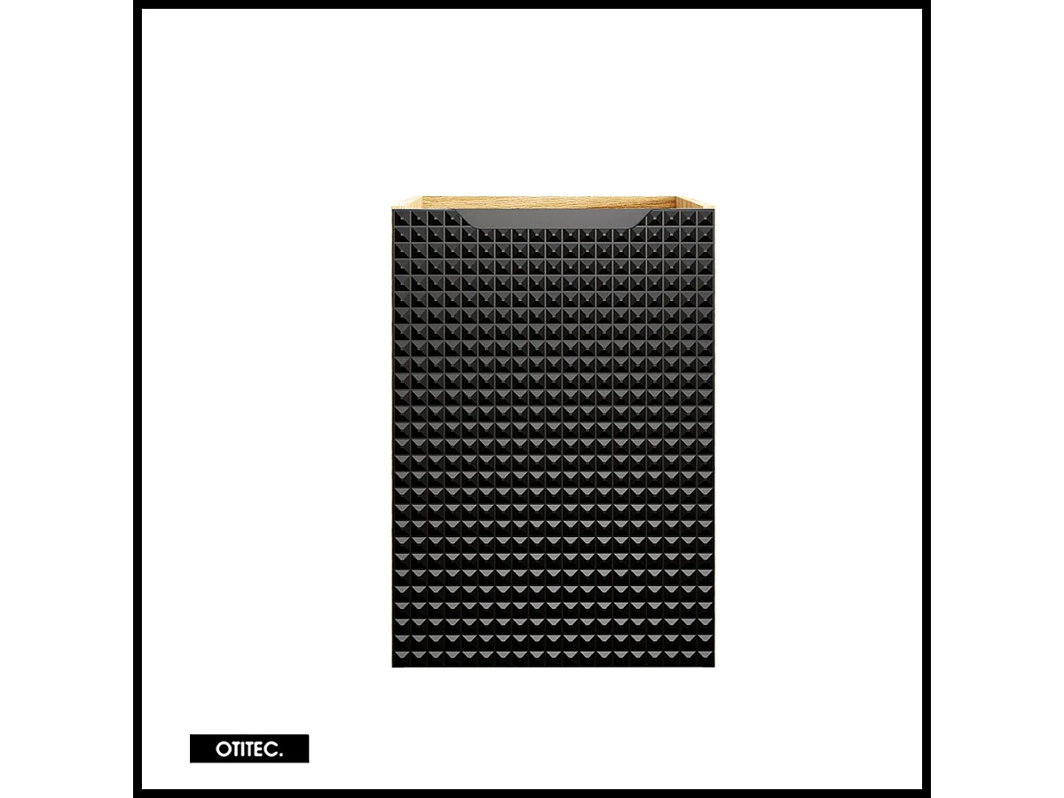 Meuble sous vasque de 40 cm - Noir - 1 porte - SETTA