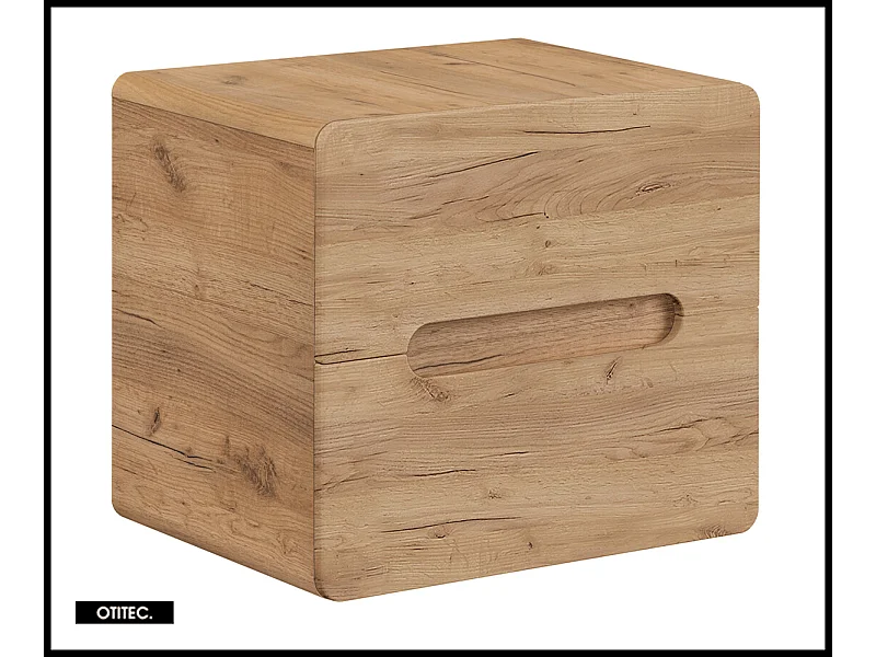 Meuble sous vasque de 60 cm - Oak - 2 tiroirs - PASTI