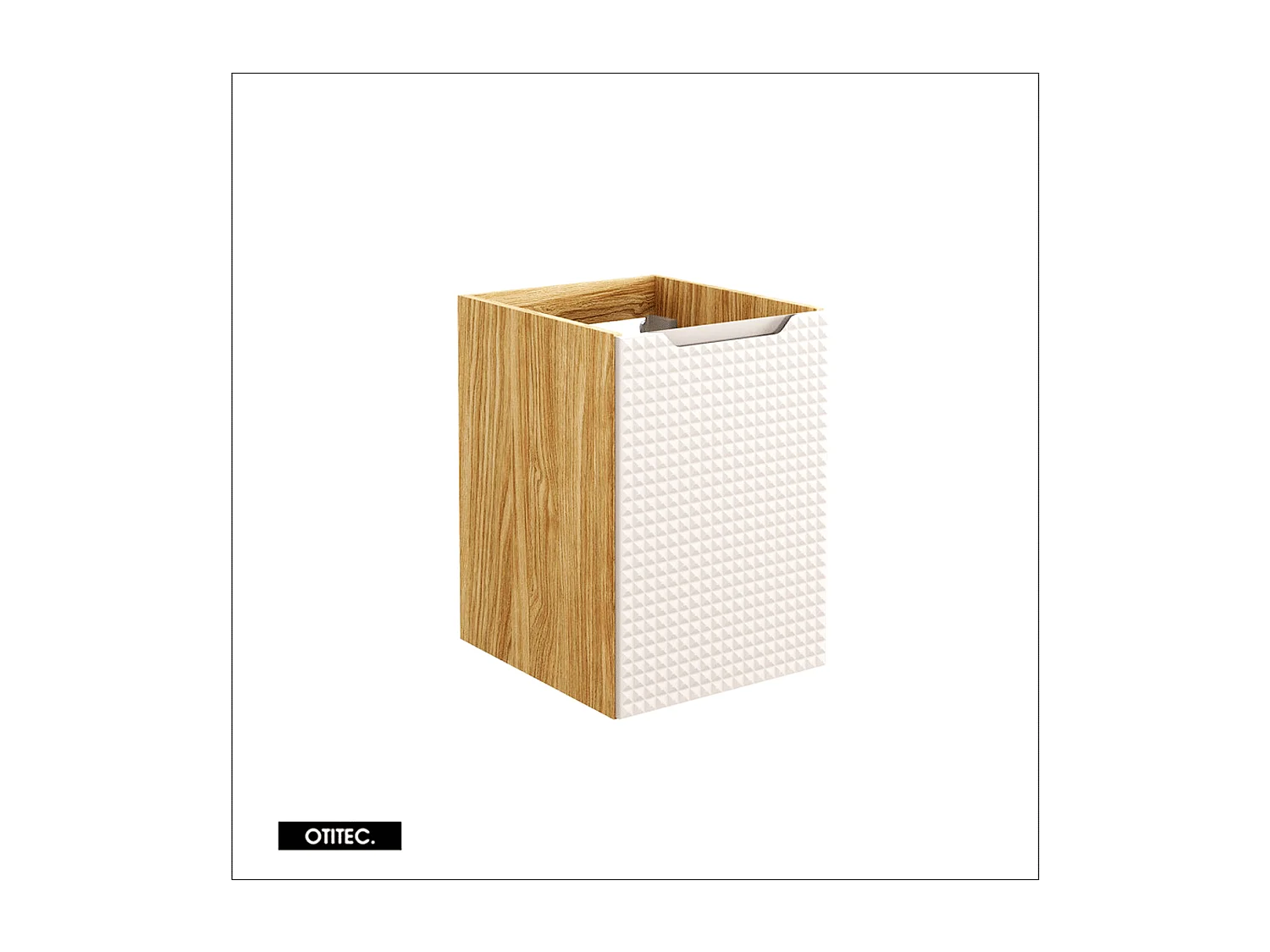 Meuble sous vasque de 40 cm - Beige - 1 porte - SETTA