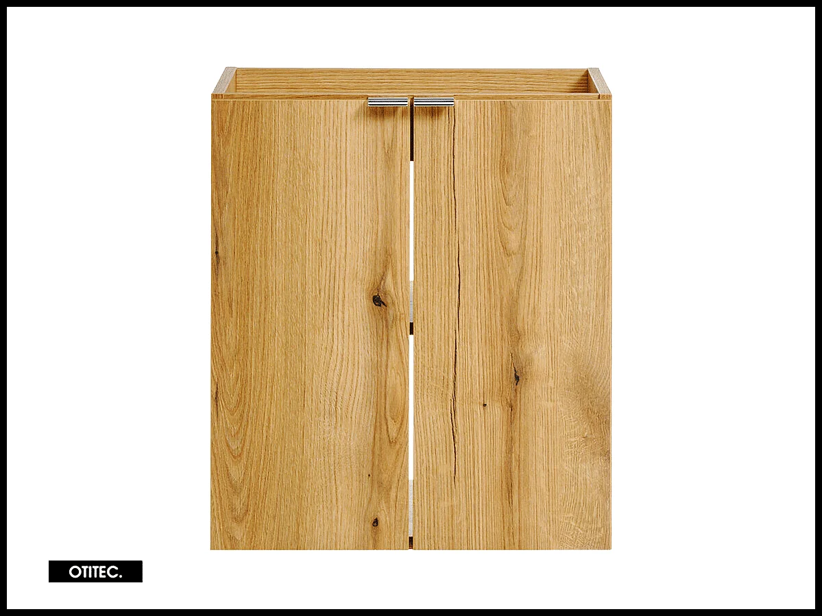 Meuble sous vasque de 50 cm - Oak - 2 portes - VOLTA