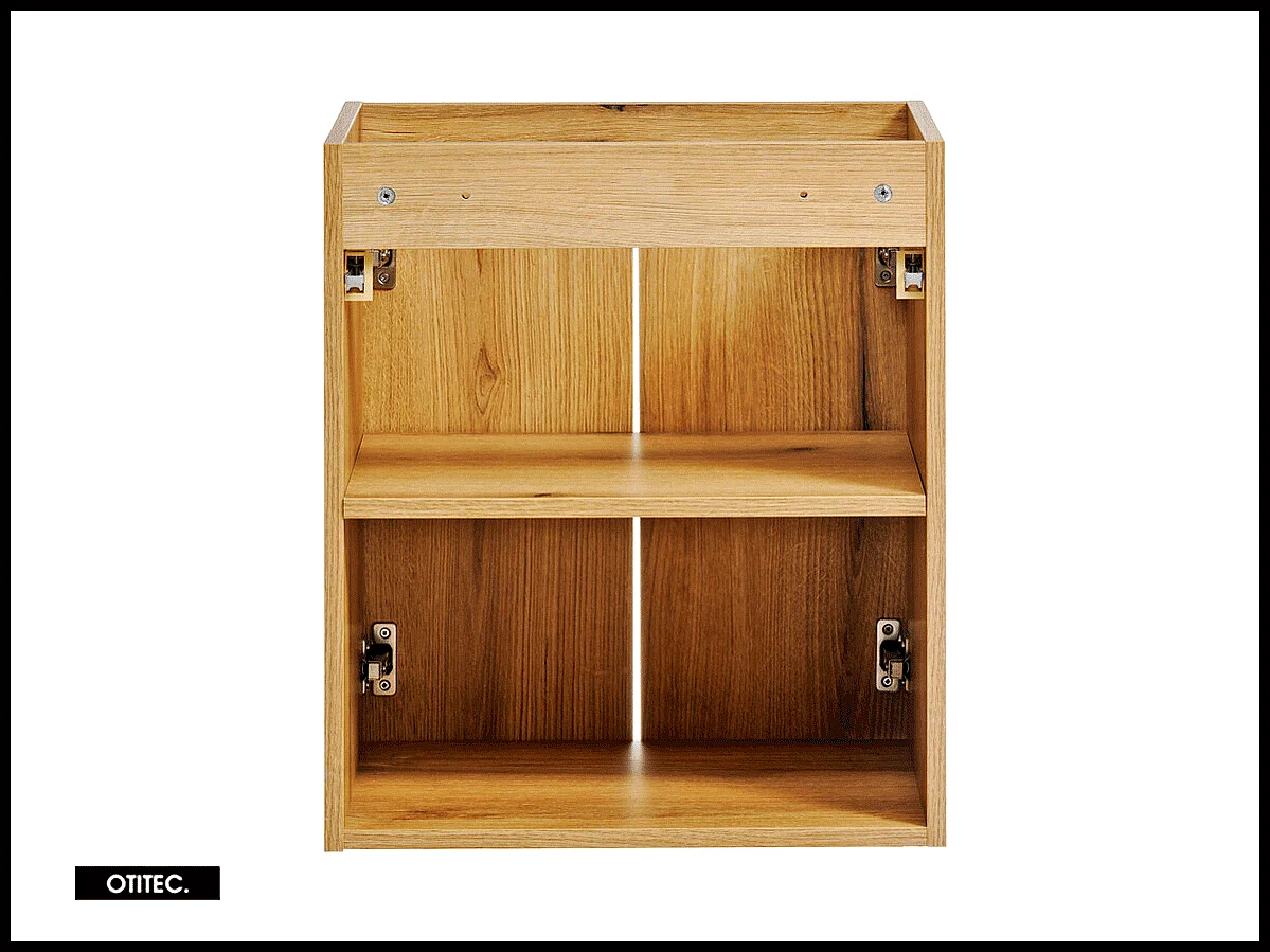 Meuble sous vasque de 50 cm - Oak - 2 portes - VOLTA