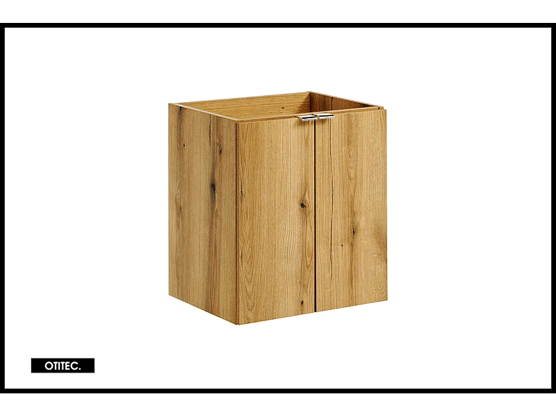 Meuble sous vasque de 50 cm - Oak - 2 portes - VOLTA