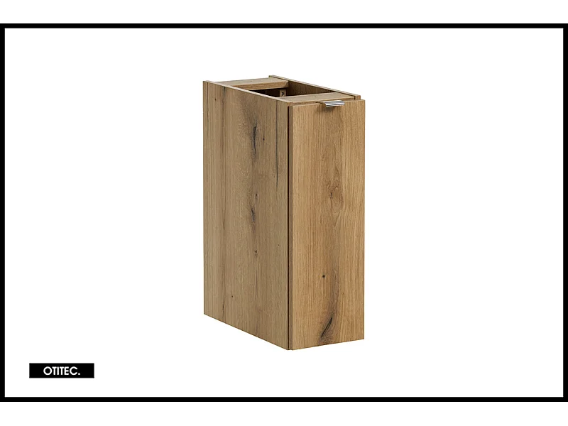 Meuble sous vasque de 20 cm - Oak - 1 porte - VOLTA