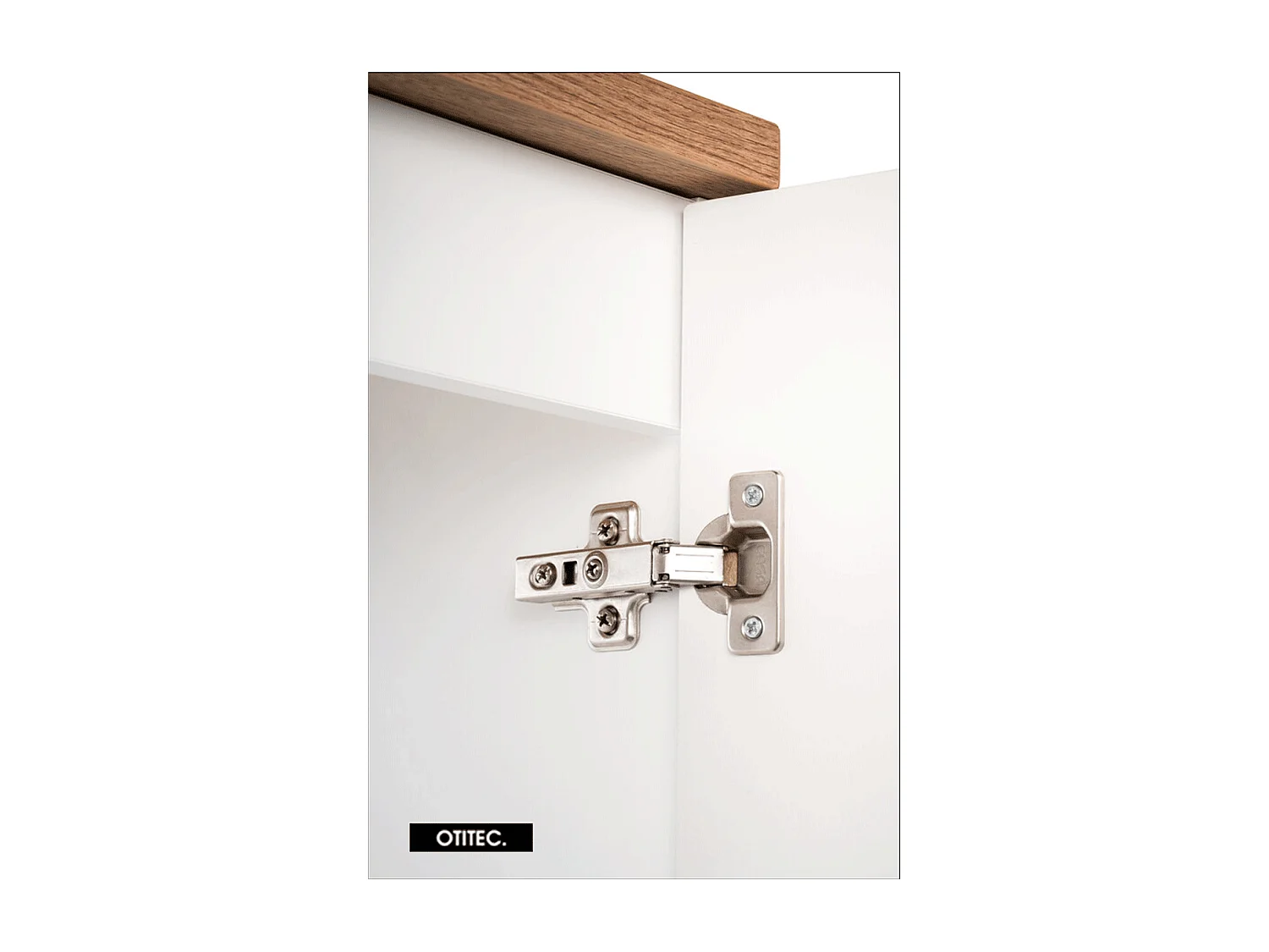 Meuble sous vasque de 30 cm - Blanc - 1 porte - VOLTA