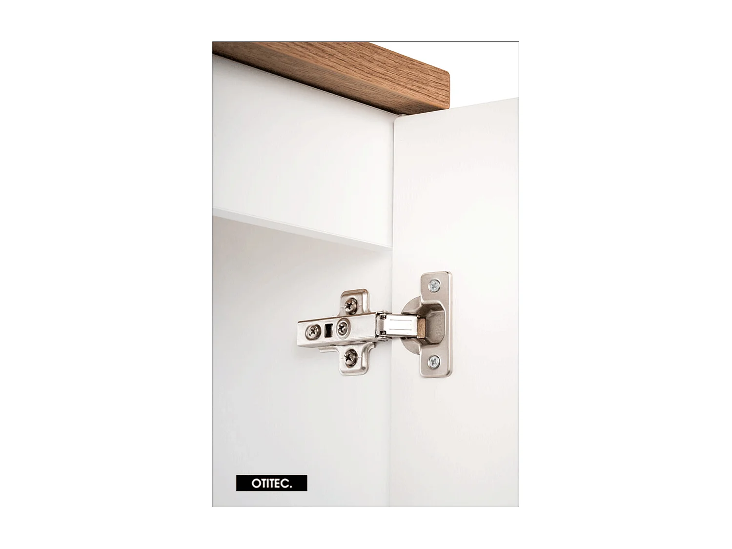 Meuble sous vasque de 30 cm - Blanc - 1 porte - VOLTA