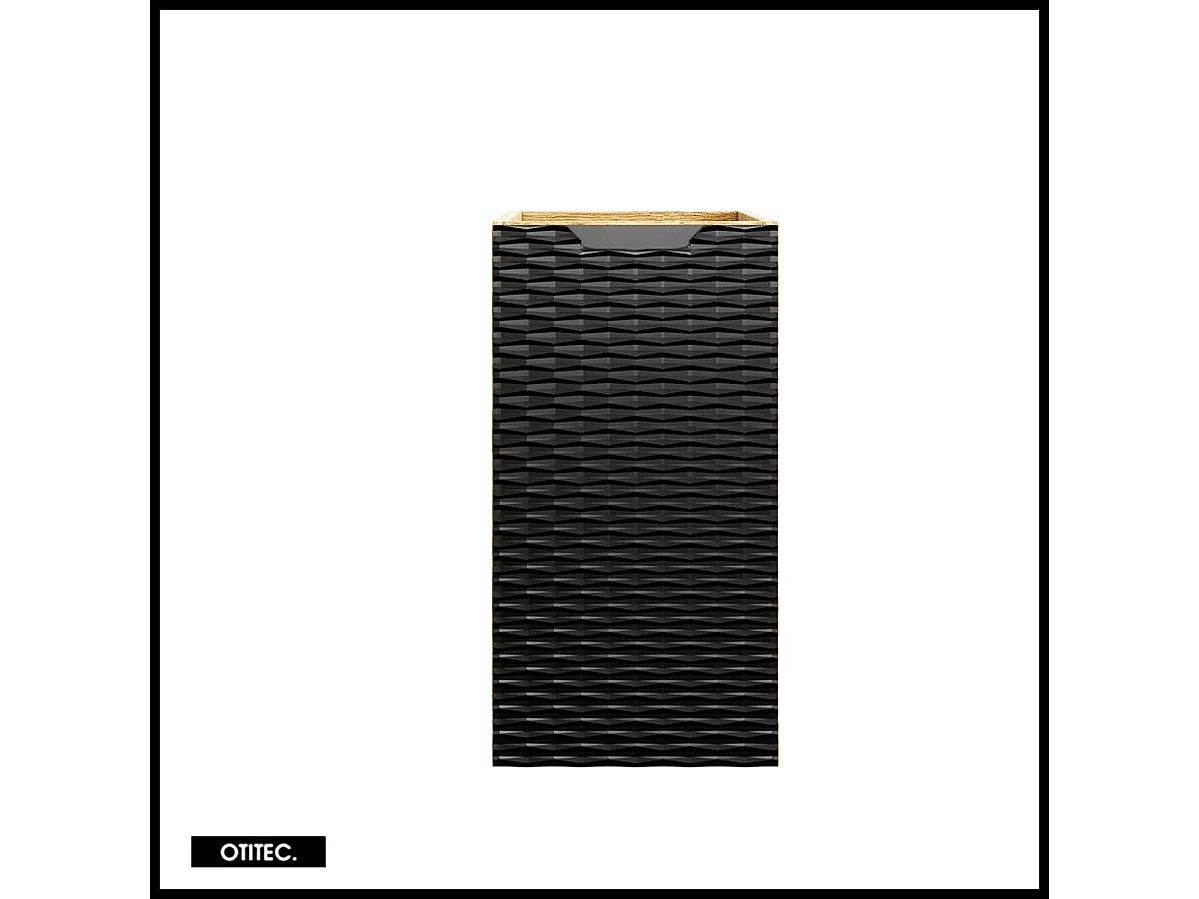 Meuble sous vasque de 30 cm - Noir - 1 porte - SEA