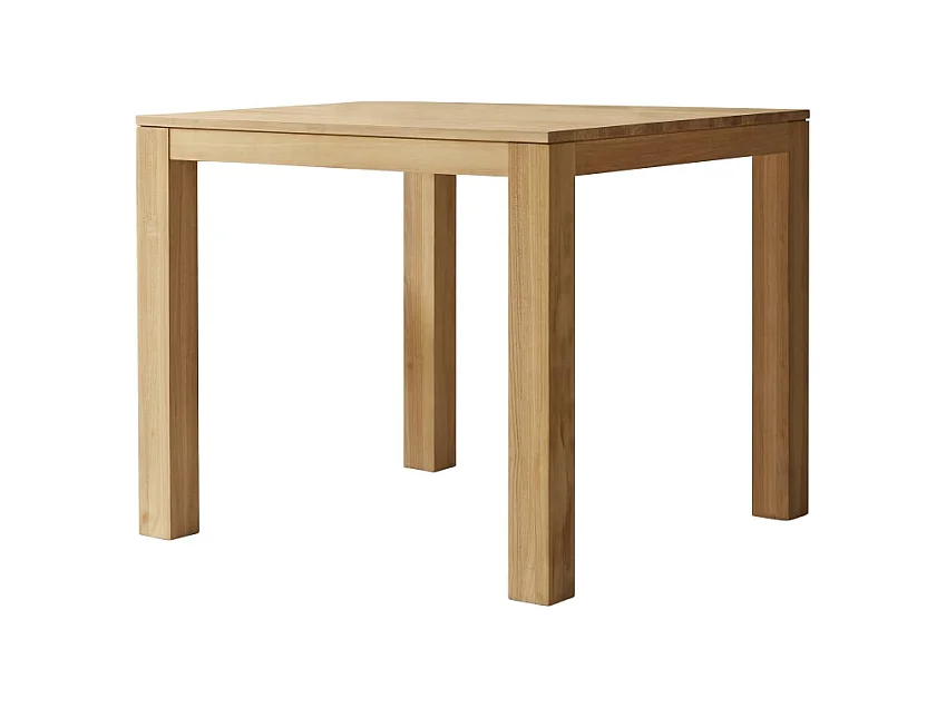 Tisch Eden aus massivem Teakholz 90 x 90