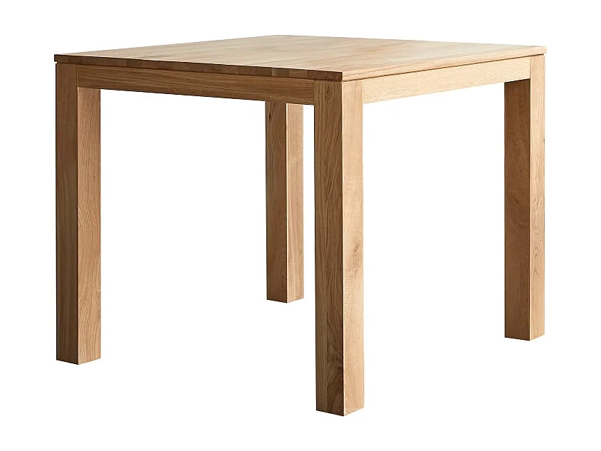 Tisch Eden aus massivem Eichenholz 90x90