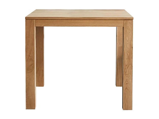 Tisch Eden aus massivem Eichenholz 90x90