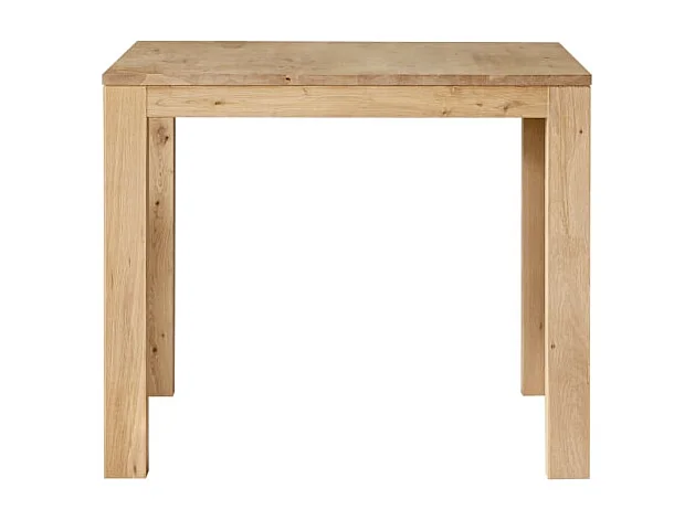 Tisch Eden aus massivem Eichenholz 90x90