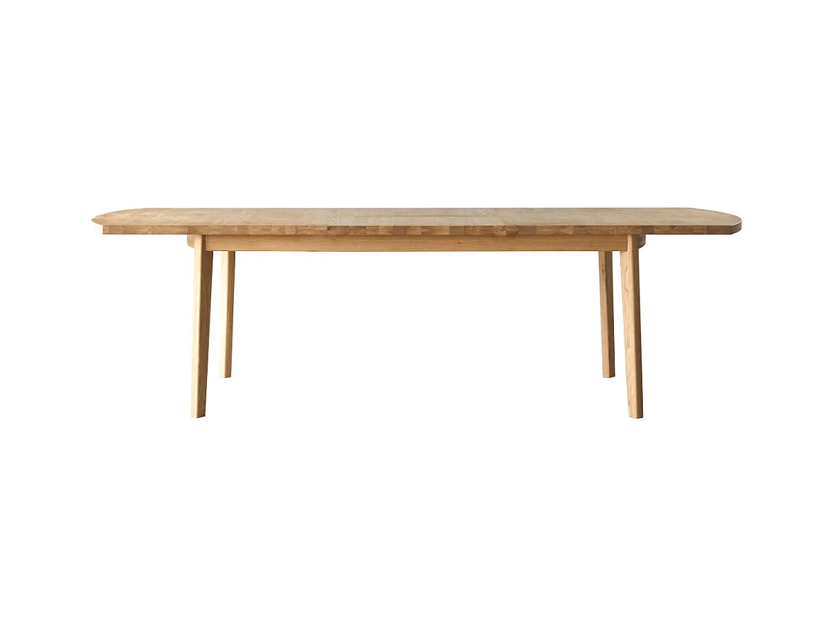 Ausziehtisch Maia aus massivem Eichenholz 270 x 95