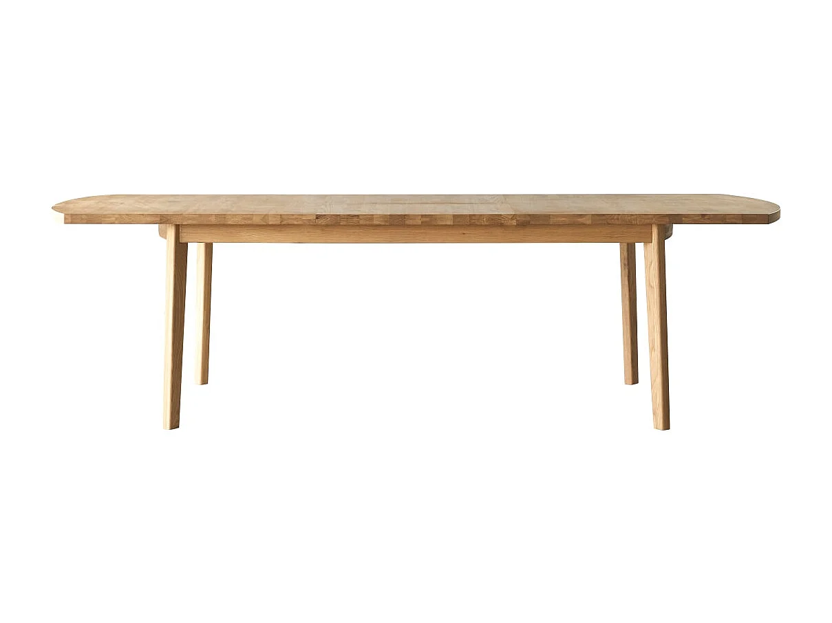 Ausziehtisch Maia aus massivem Eichenholz 270 x 95