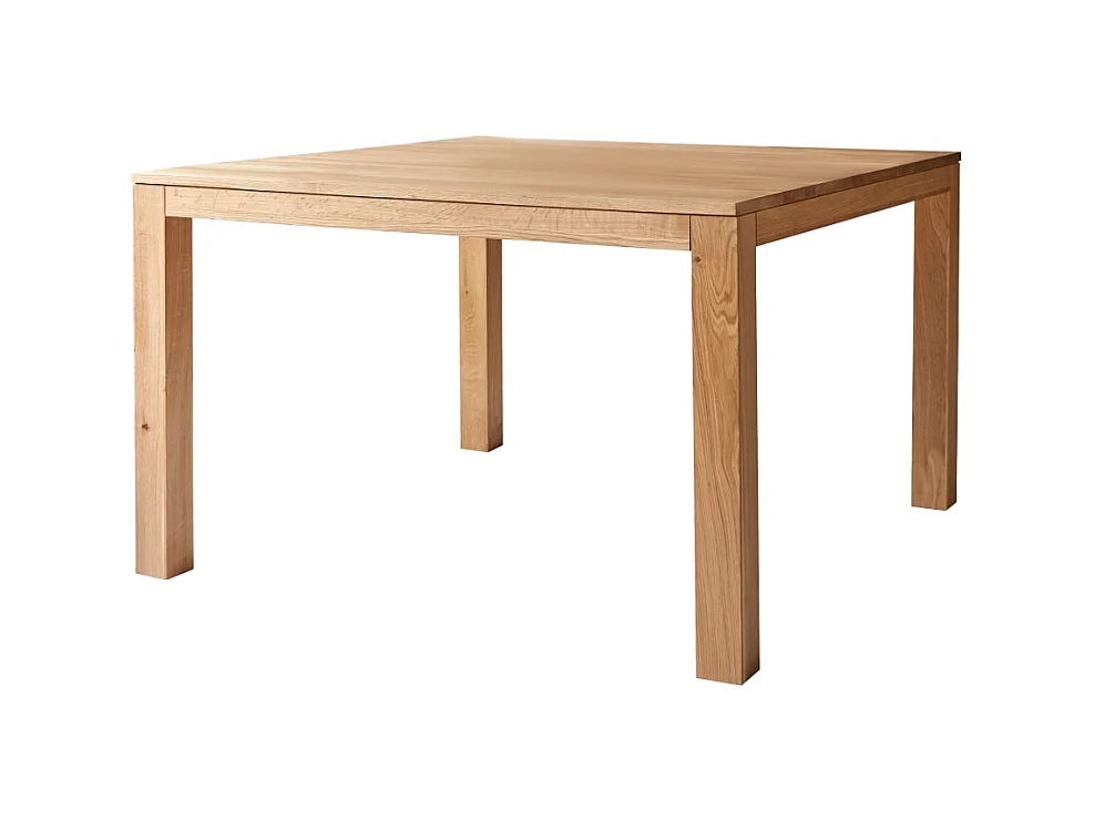 Tisch Eden aus massivem Eichenholz 125x125