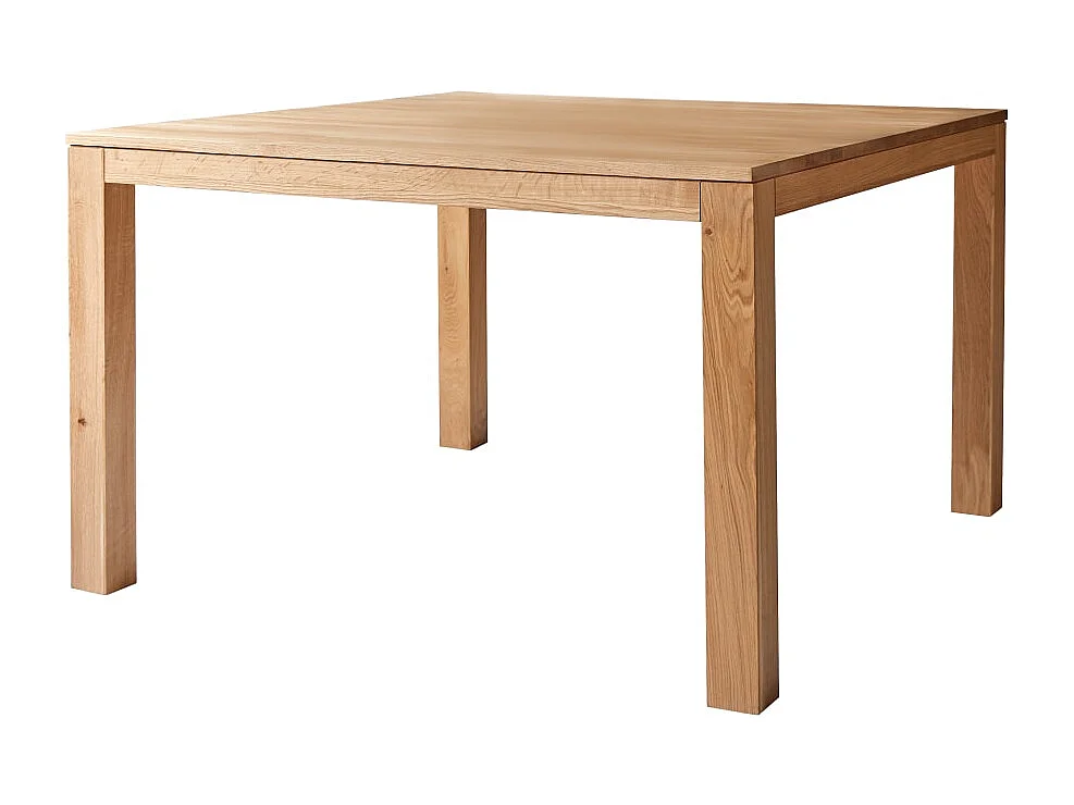 Tisch Eden aus massivem Eichenholz 125x125