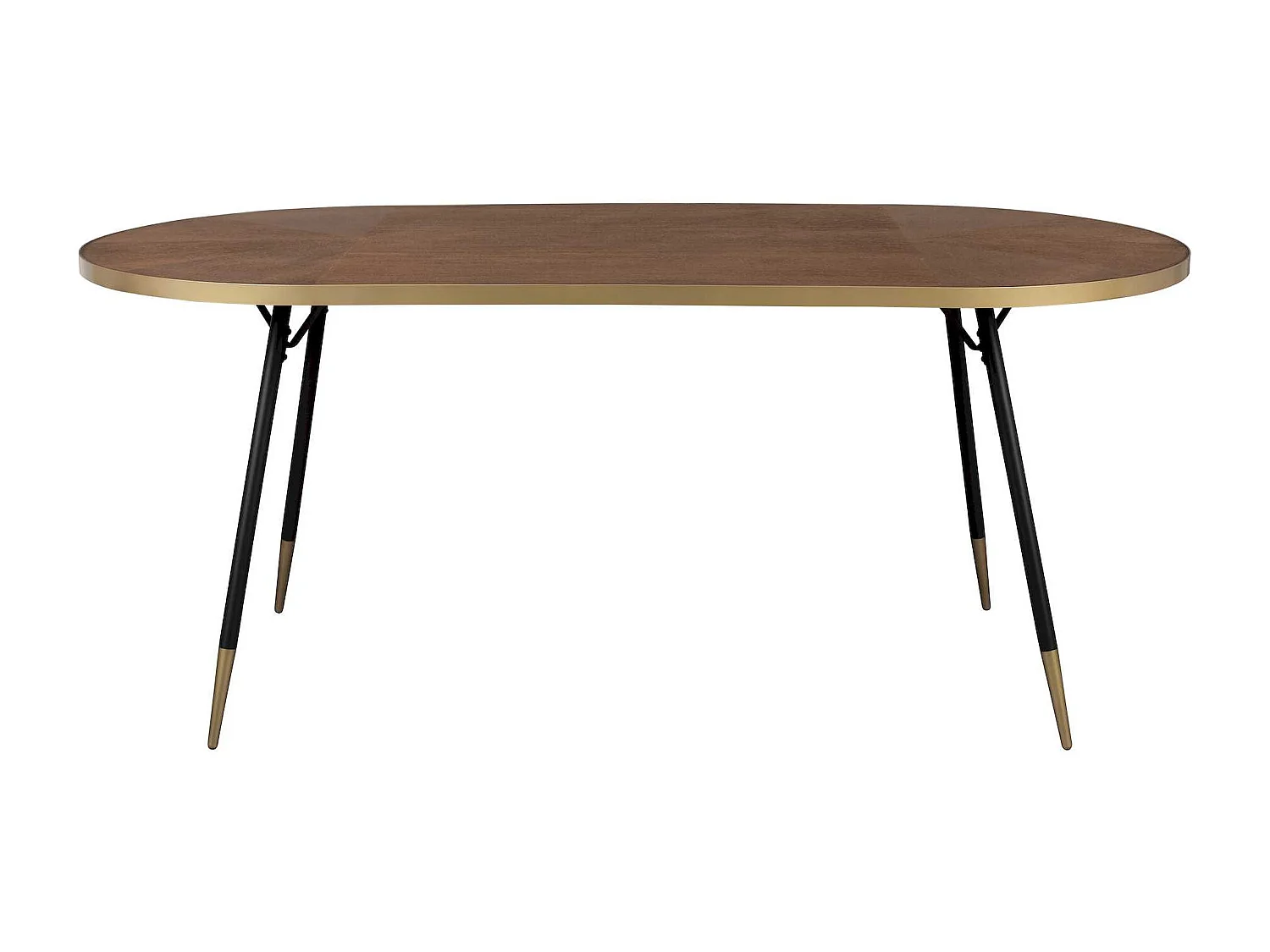 Table 180 cm Denise, Bois, Marron