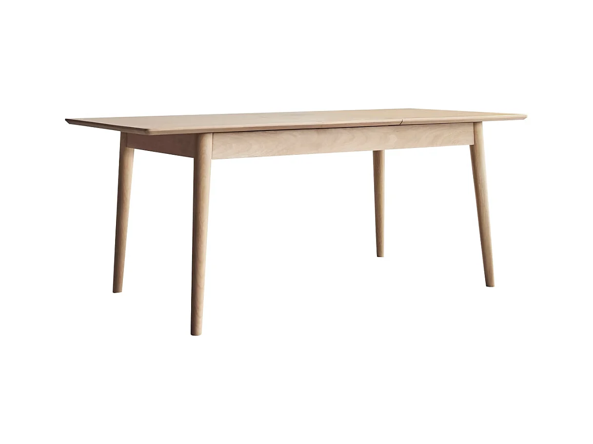 Table extensible en bois de manguier massif 4-6 pers 190x88 Cloé