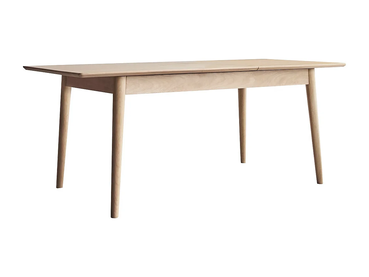 Table extensible en bois de manguier massif 4-6 pers 190x88 Cloé