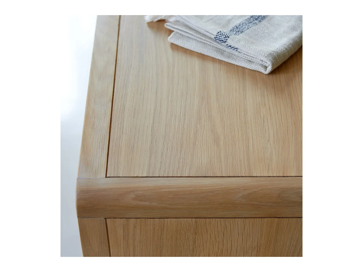 Kommode aus Eichenholz mit 3 Schubladen Côme