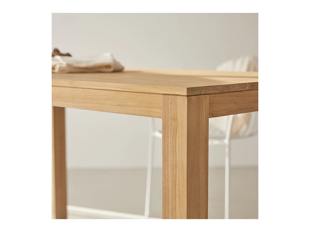 Tisch Eden aus massivem Teakholz 150 x 75