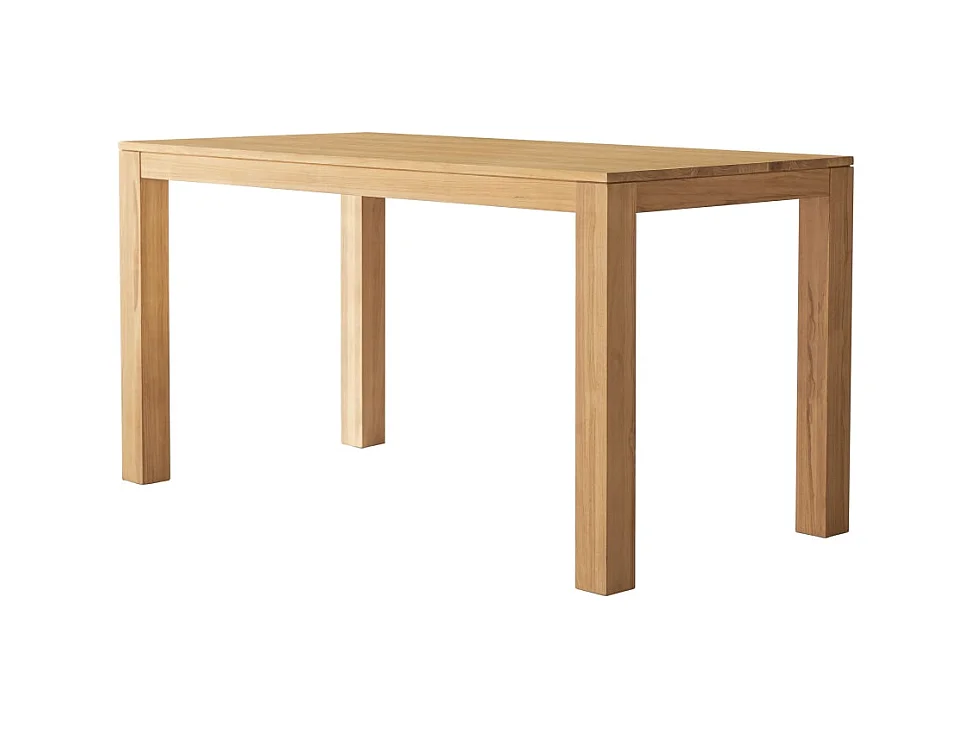 Tisch Eden aus massivem Teakholz 150 x 75