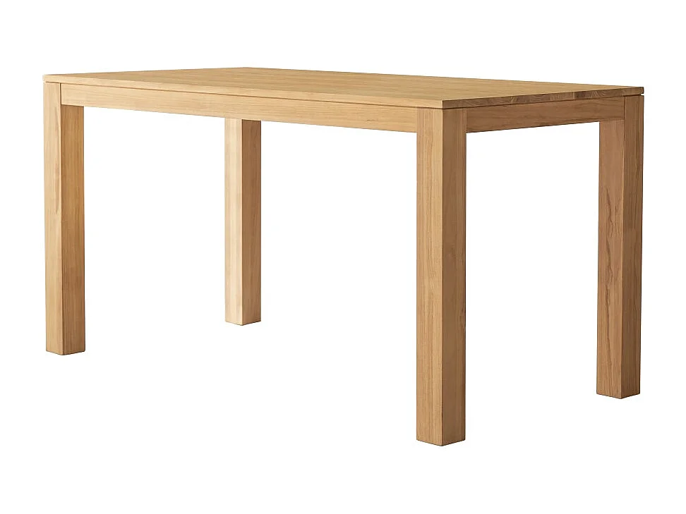 Table en bois de teck massif 150x75 Eden
