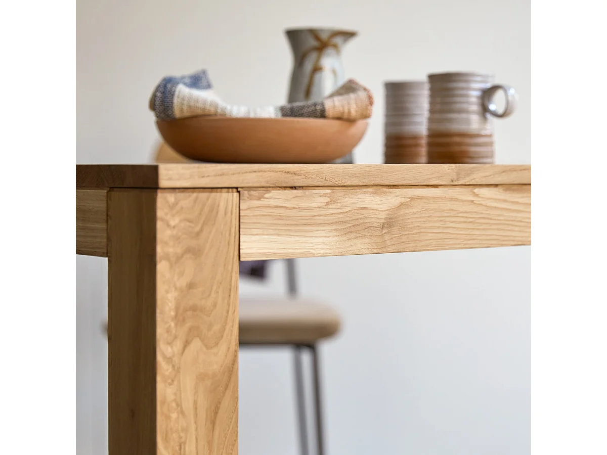 Esstisch Eden aus massiver Eiche 150x75