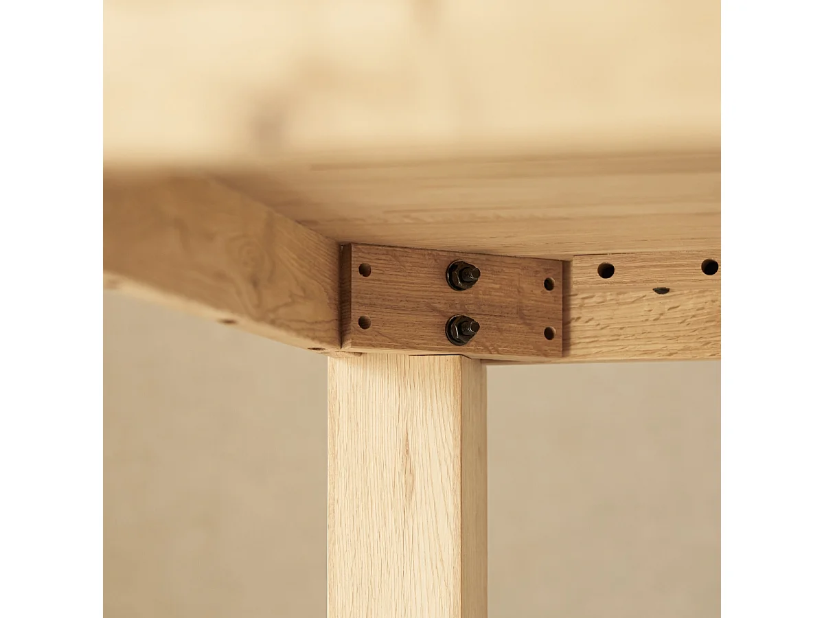 Esstisch Eden aus massiver Eiche 150x75