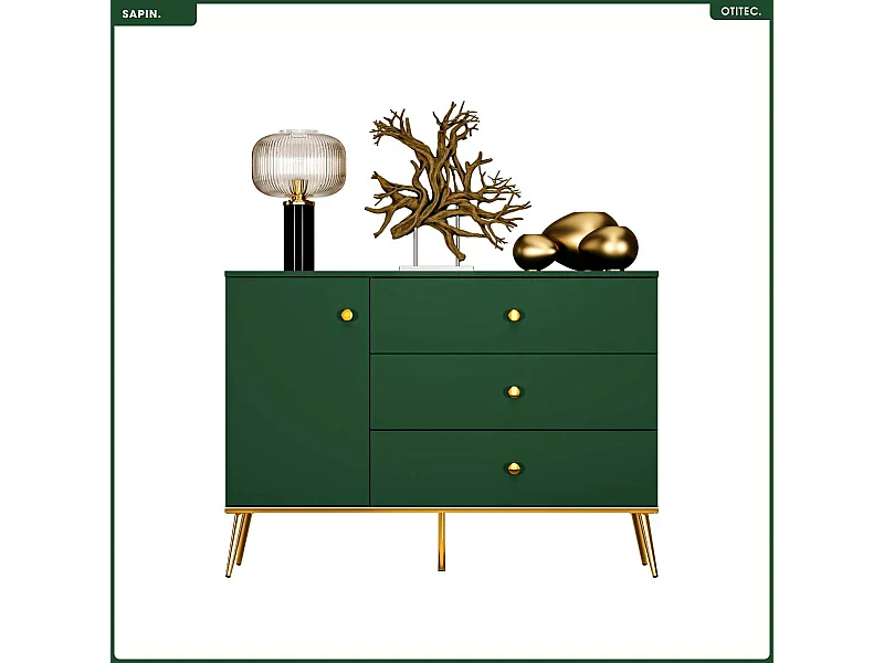 Commode - H.85 x L.120 x P.40 cm - SAPIN