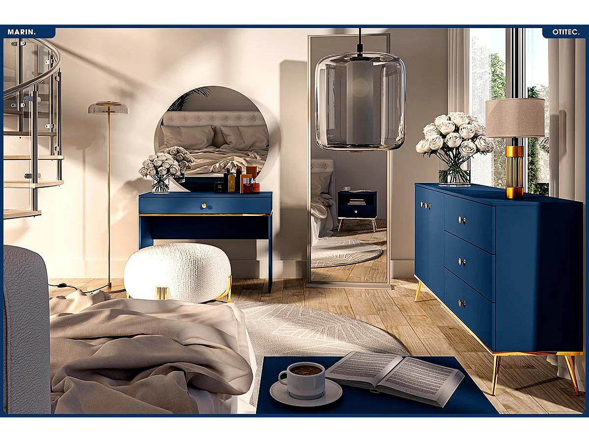 Commode - H.85 x L.120 x P.40 cm - MARIN