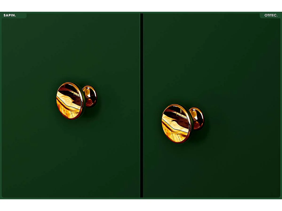 Commode - H.85 x L.160 x P.40 cm - SAPIN