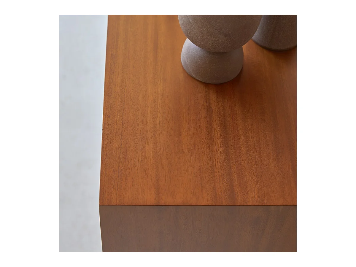 Kommode Sideboard aus massivem mahagonihol im 50ger Jahre Stil mit 8 Schubladen