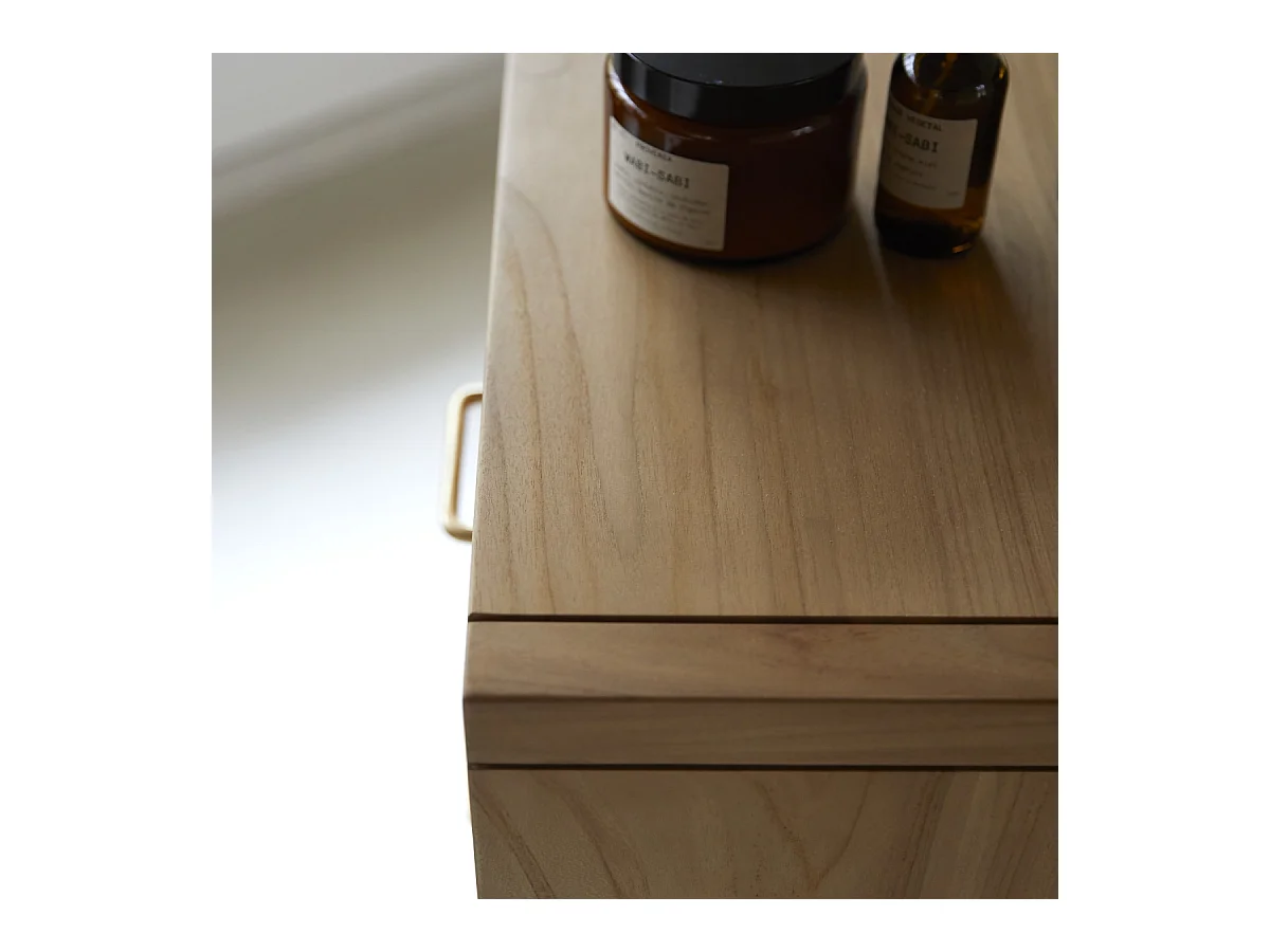 Madia con 4 cassetti in Teak stile vintage