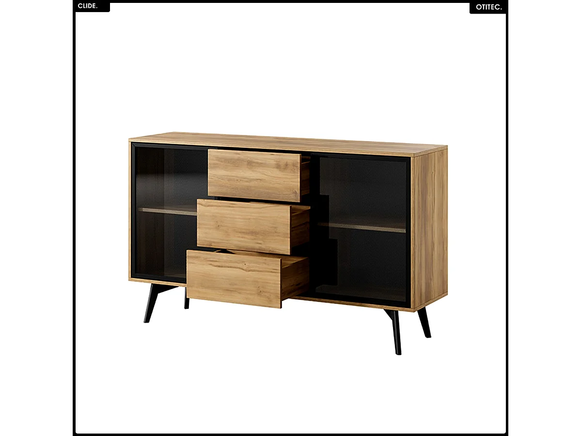 Commode - L.144 x H.85 x P.39 cm - CLIDE