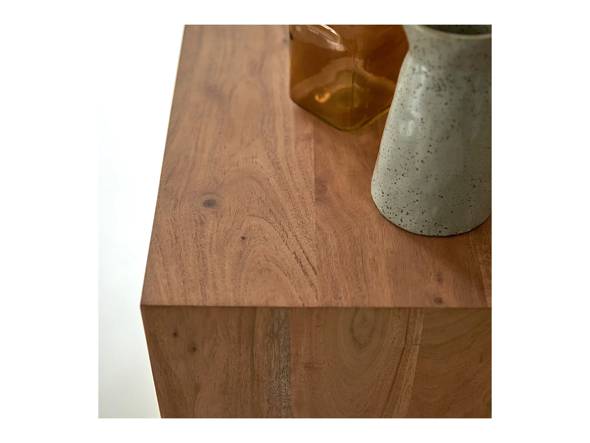 Cassettiera in legno di acacia 5 cassetti Olga