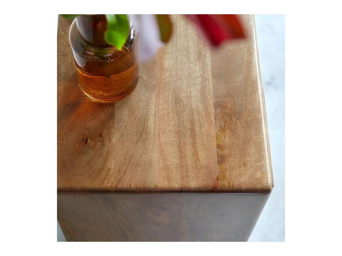 Commode de rangement en bois de manguier massif Gabrielle