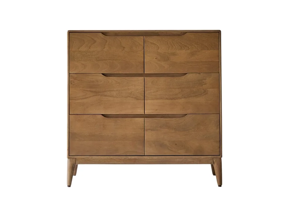 Commode de rangement en bois de manguier massif Gabrielle