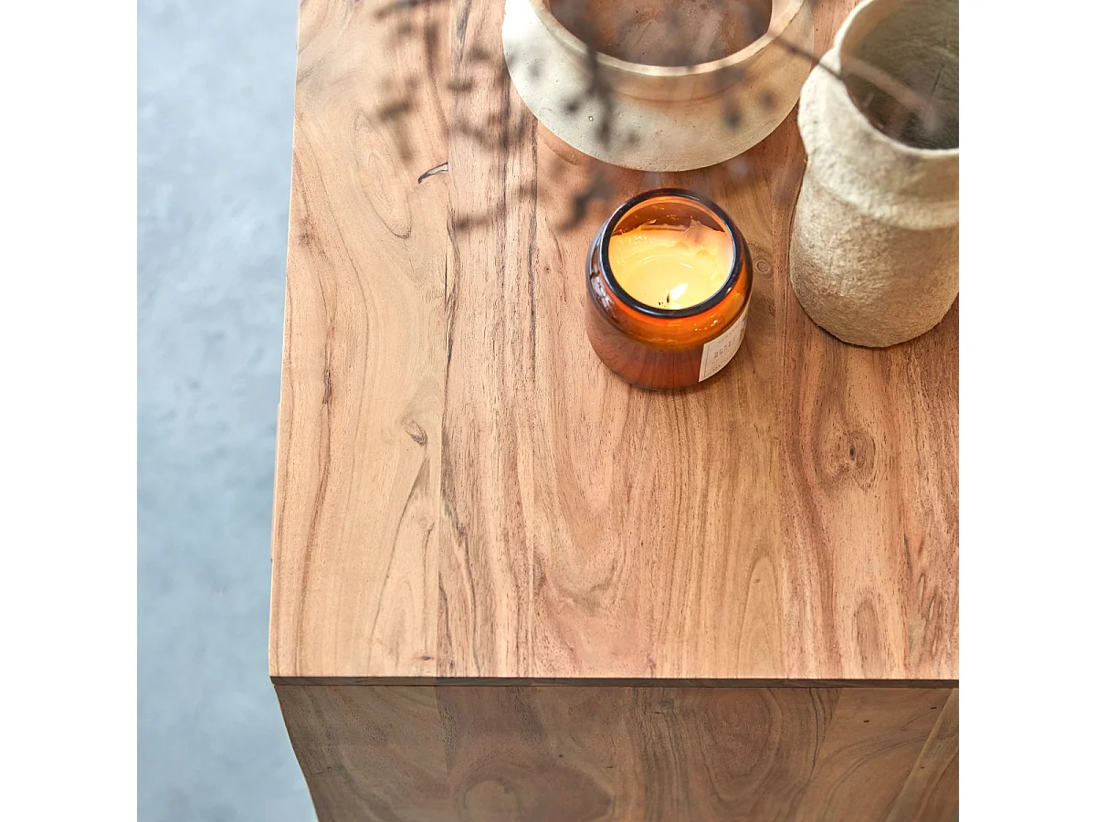 Kommode Sideboard Highboard 4 Schubladen Akazienholz Schlafzimmer Tikamoon