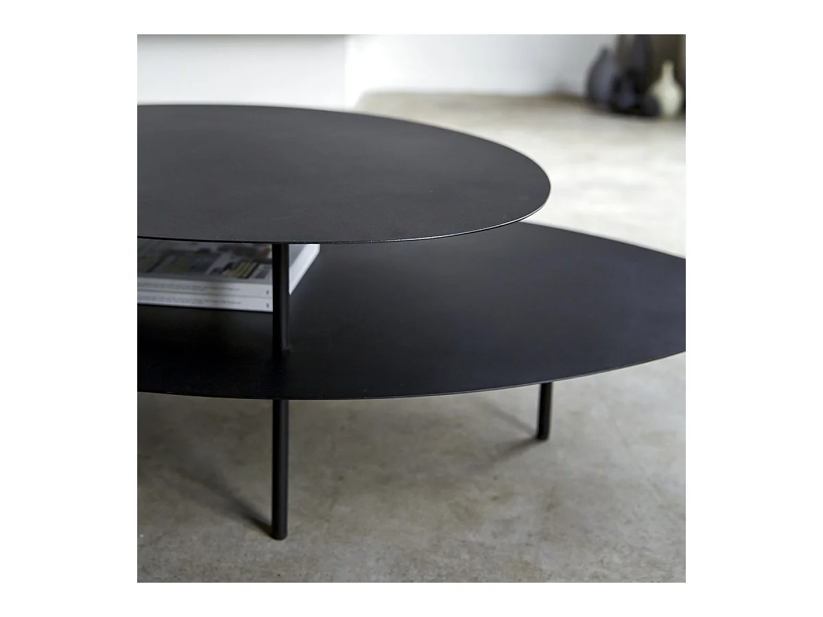 Tavolo in metallo dipinto 120x70 Judit