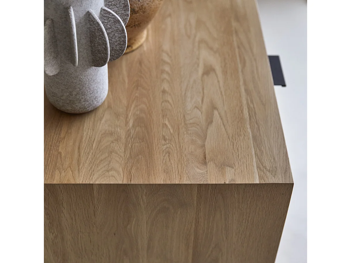 Kommode aus Eichenholz mit 3 Schubladen Senson