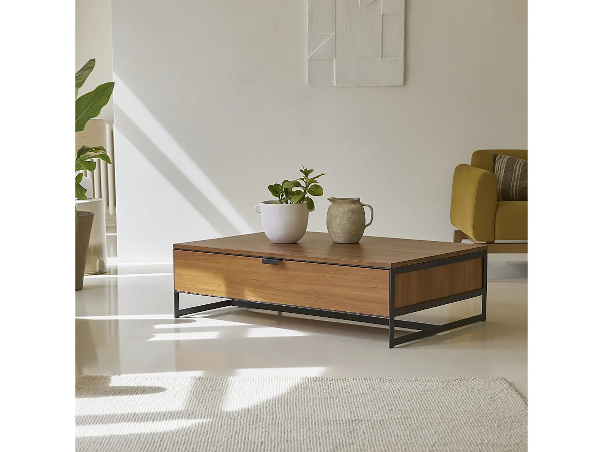 Tavolino in legno di acacia 120x80 Urban