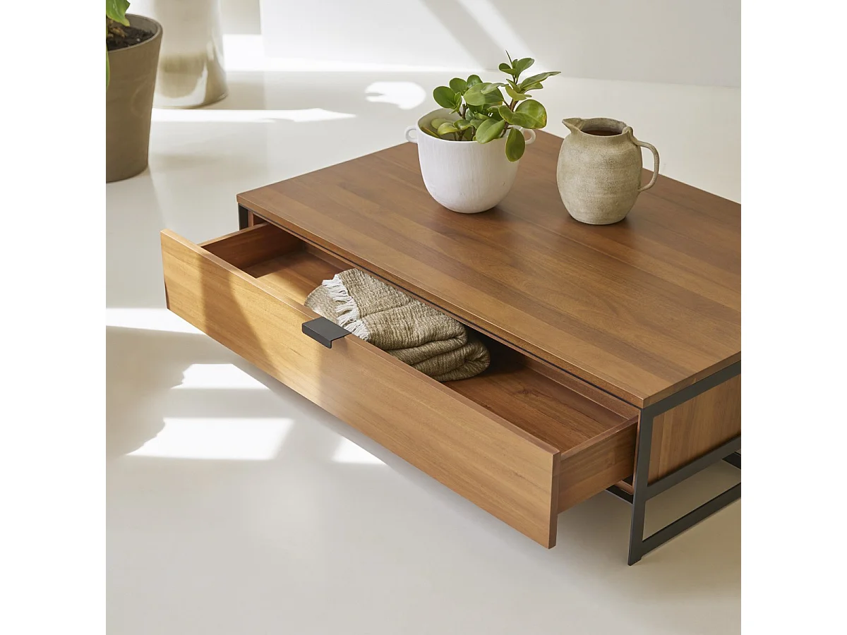 Tavolino in legno di acacia 120x80 Urban