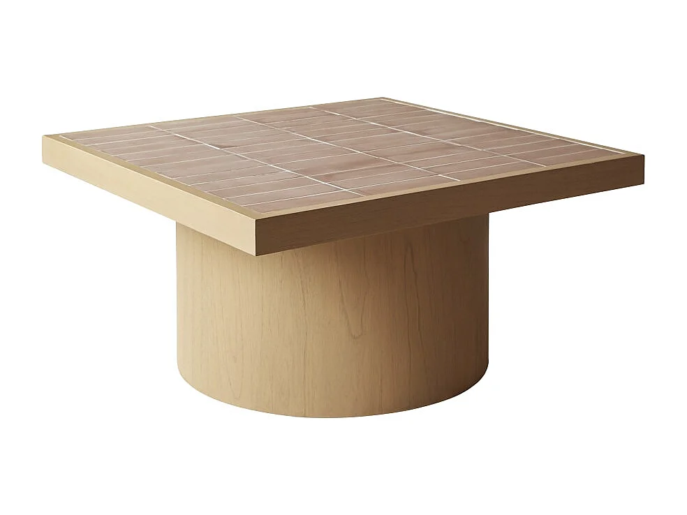 Table basse en bois de mindi 85 Karel