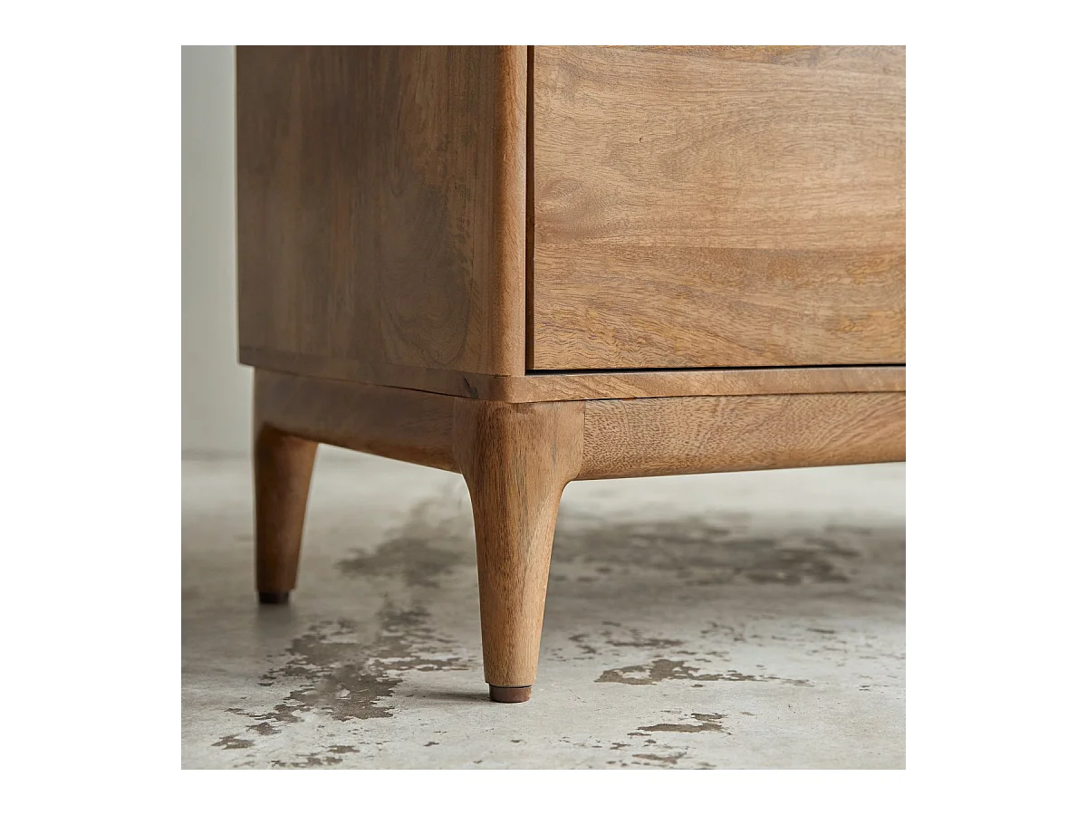 Commode en bois de manguier massif Gabrielle