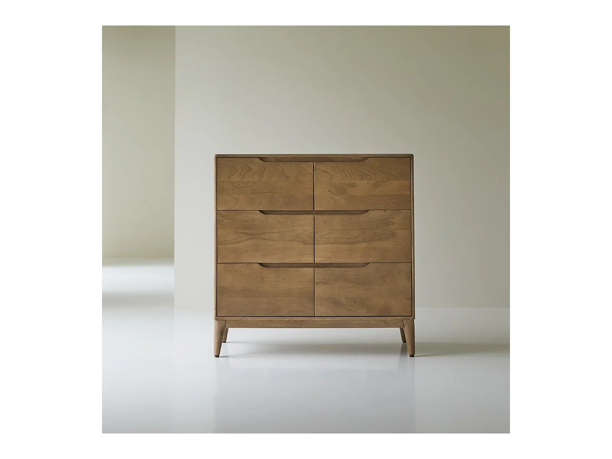 Commode en bois de manguier massif Gabrielle