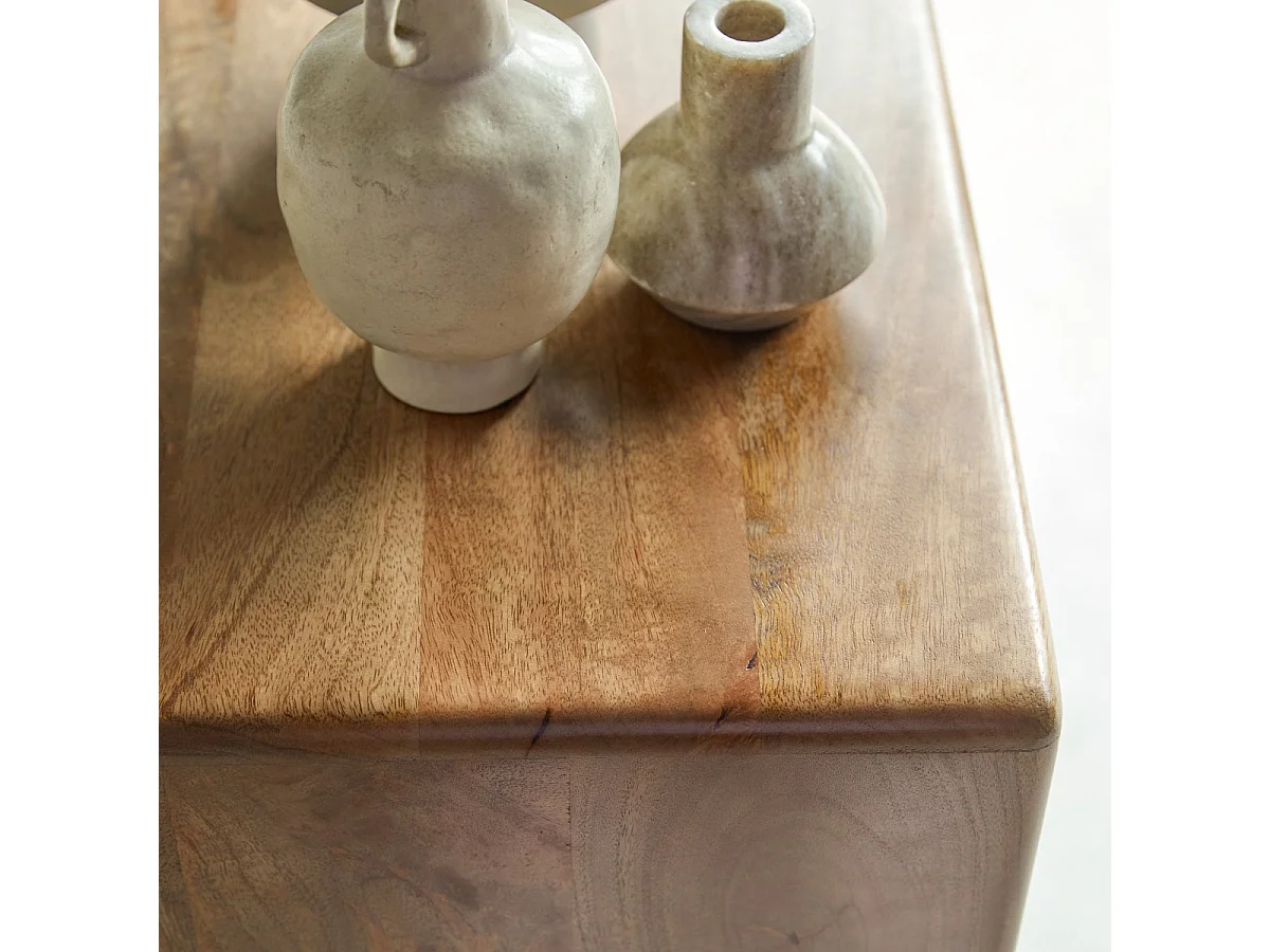 Cassettiera in legno di mango massello Gabrielle