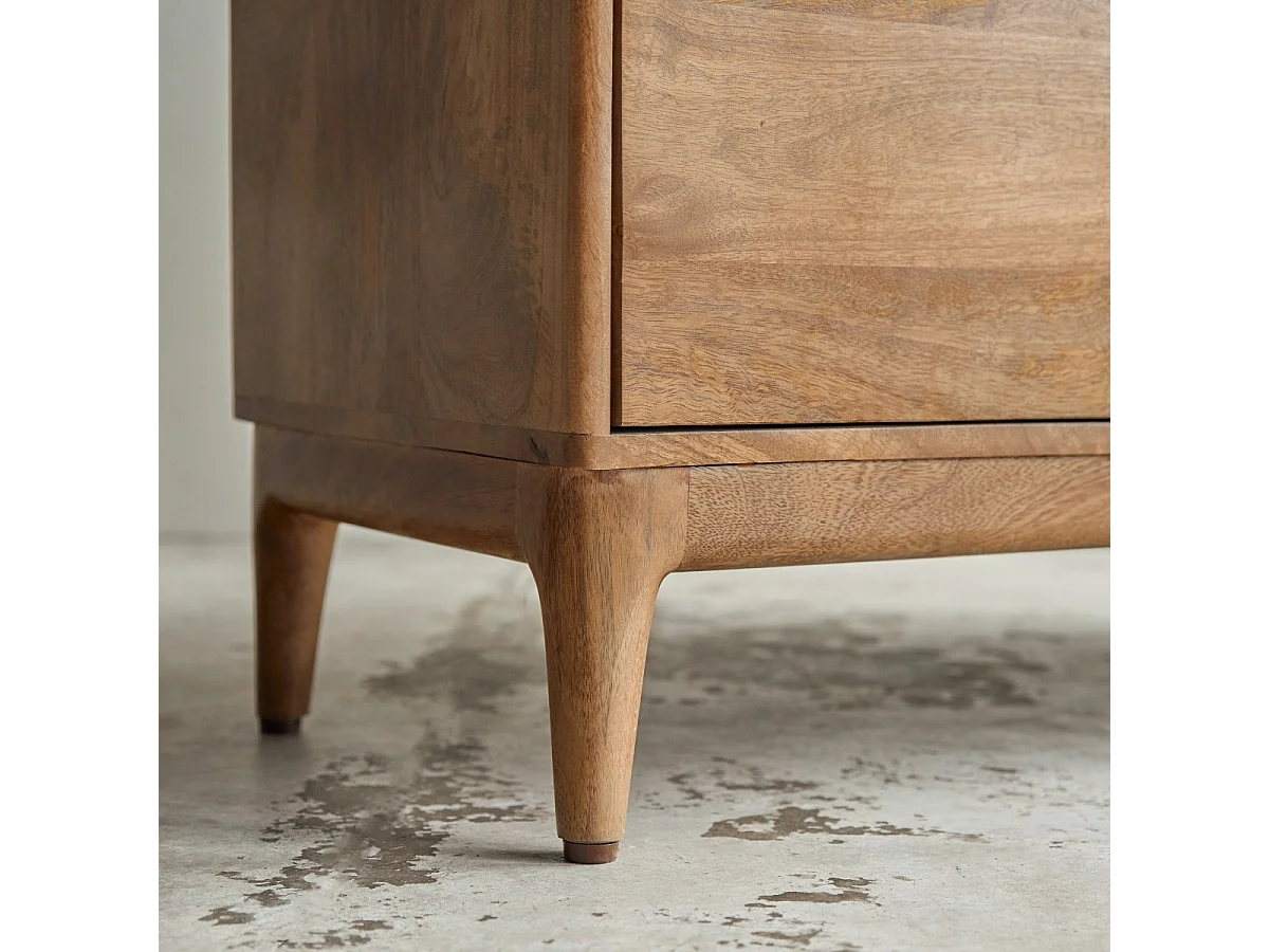 Cassettiera in legno di mango massello Gabrielle
