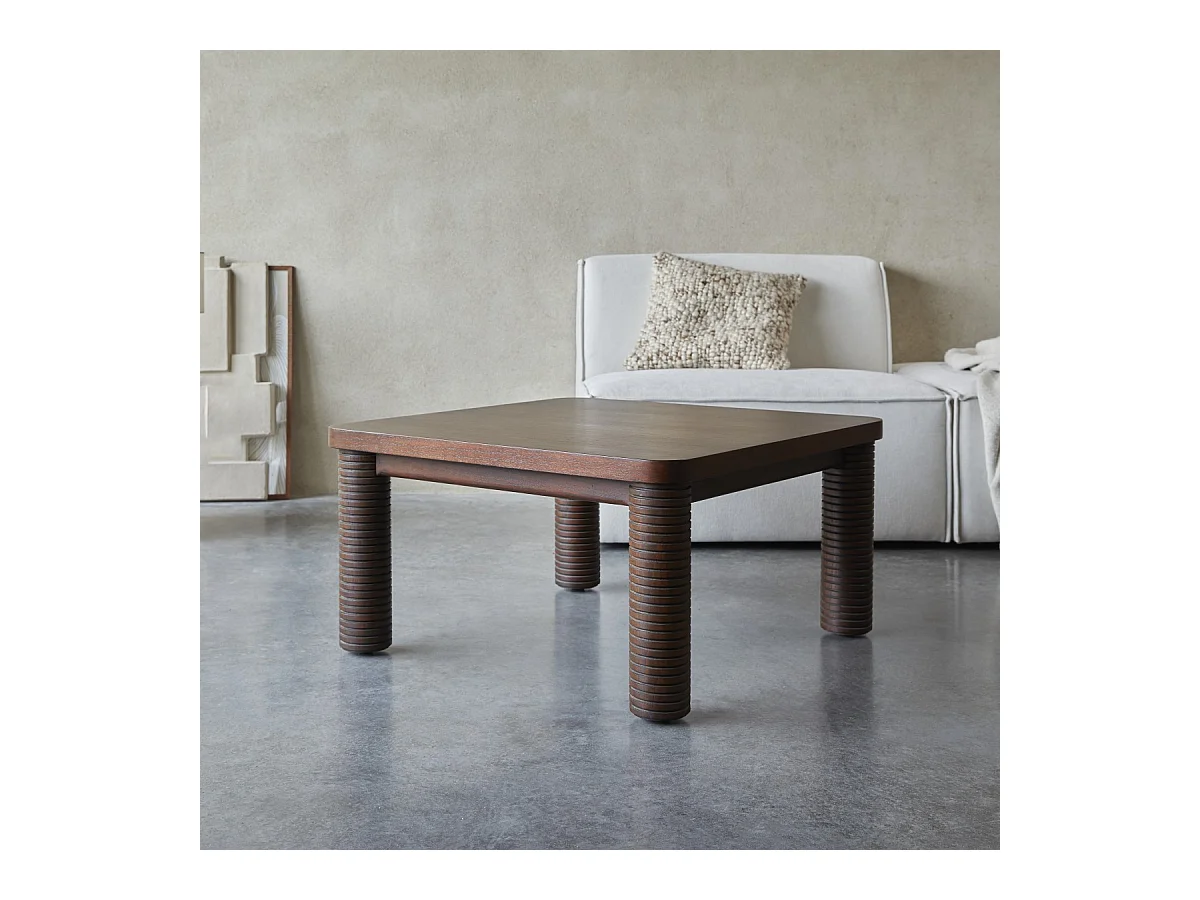 Couchtisch Leandro aus Mindiholz 80 x 80